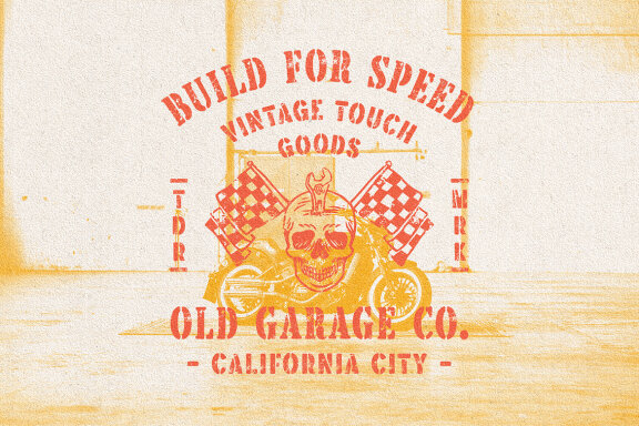 Brother Garage - Display Font Family