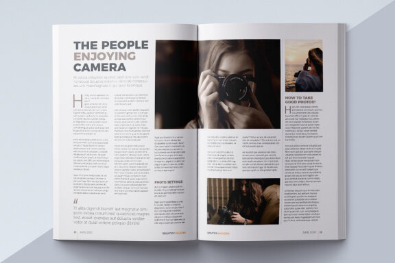 Magazine Template