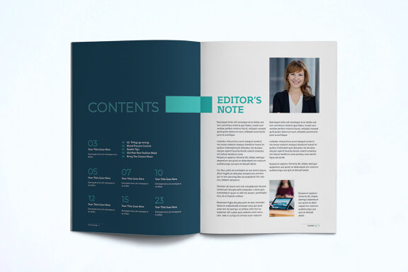 Magazine Template