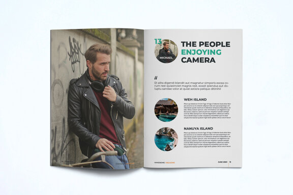 Magazine Template