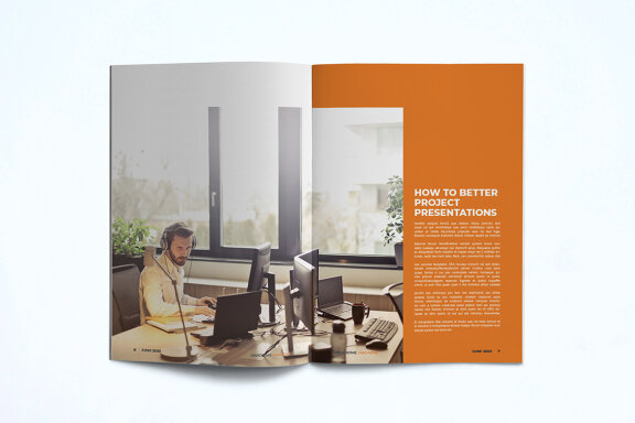 Magazine Template