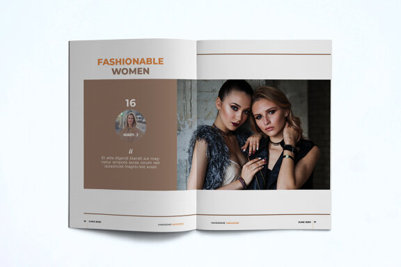 Magazine Template