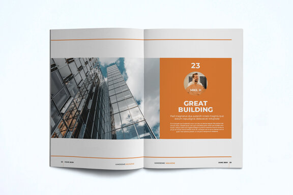 Magazine Template