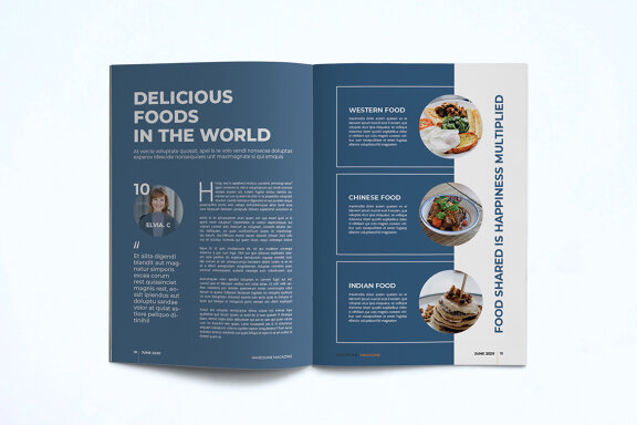 Magazine Template