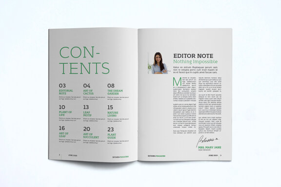 Magazine Template