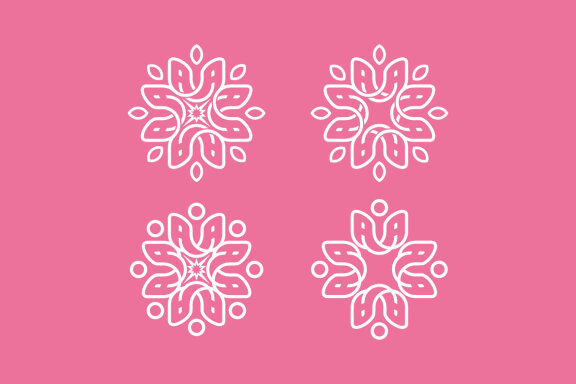 A Flower - Free Logo Shapes