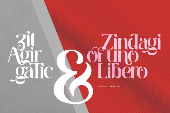 Mefista Serif Font