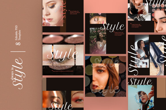 Cosmetic - Instagram Post Template