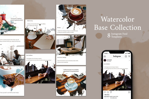 Coffee Shop - Instagram Post Template