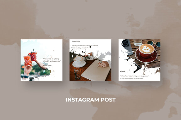 Coffee Shop - Instagram Post Template