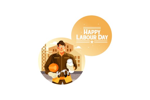 Engineer Happy Labour Day
