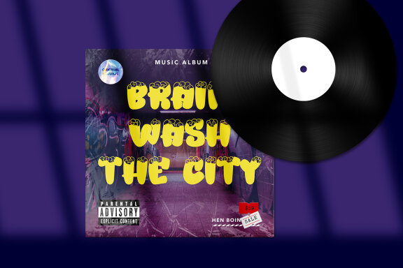Over Brain Graffiti Display Font