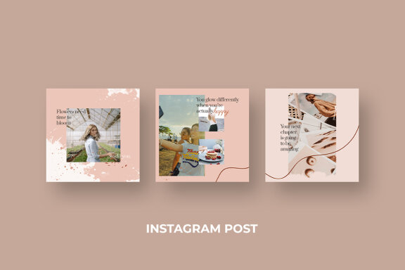 Perfect Life - Free Instagram Post Template