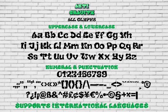 Anti Gravity - Free Font