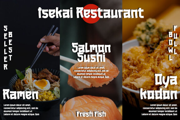 MAREKA - Free Japanese Font