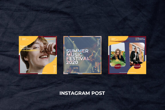 Music Festival - Instagram Post Template