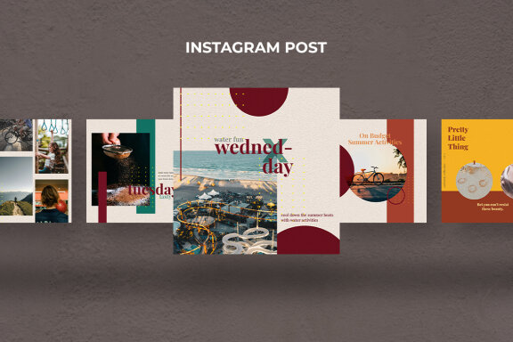 Summer Activities - Instagram Post Template
