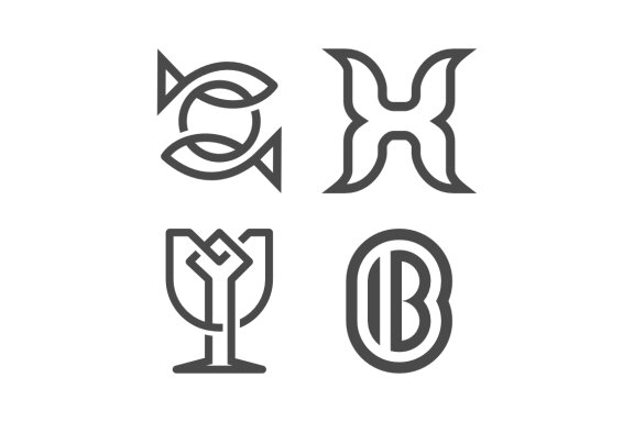 Cycle fish H U IB - Free Logo Shapes
