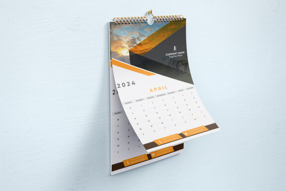 Wall Calendar 2024 Template
