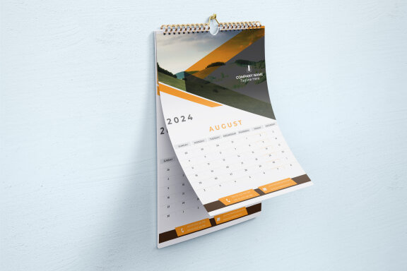 Wall Calendar 2024 Template