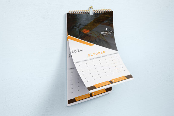 Wall Calendar 2024 Template