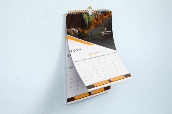 Wall Calendar 2024 Template