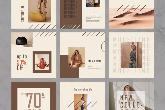 Cameria - Instagram Post Template