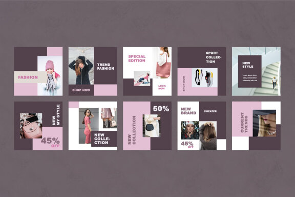 Fashion - Instagram Post Template