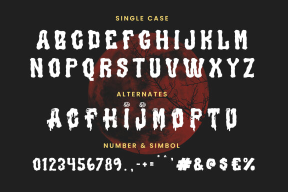 Walking Corps Decorative Display Font