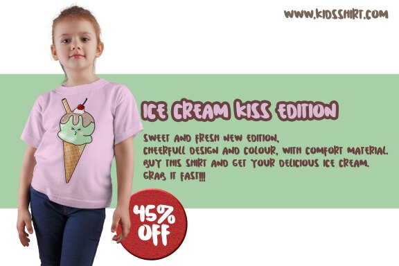 Cute Ice Cream Vector With Ekspression