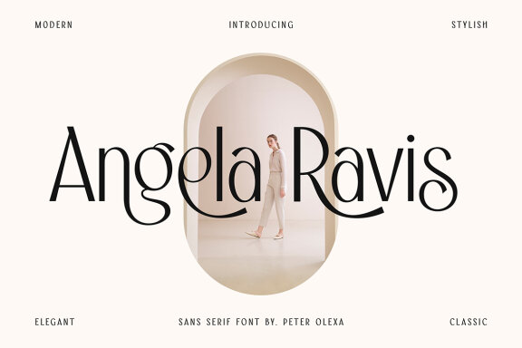 Angela Ravis Elegant Sans