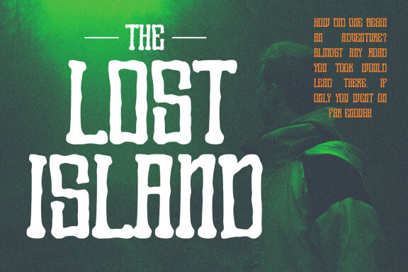 Scary Woods Display Font