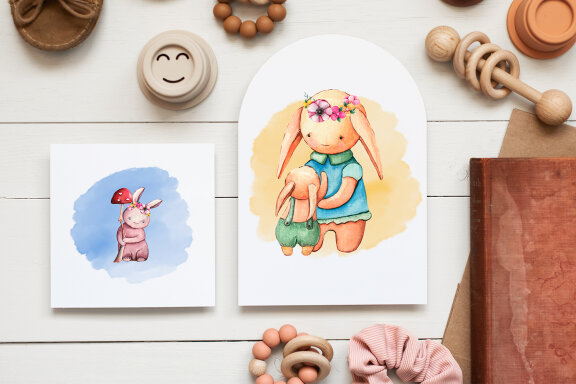 Cute Forest Animals Designs for Sublimation