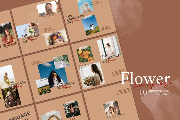 Flower - Instagram Post Template