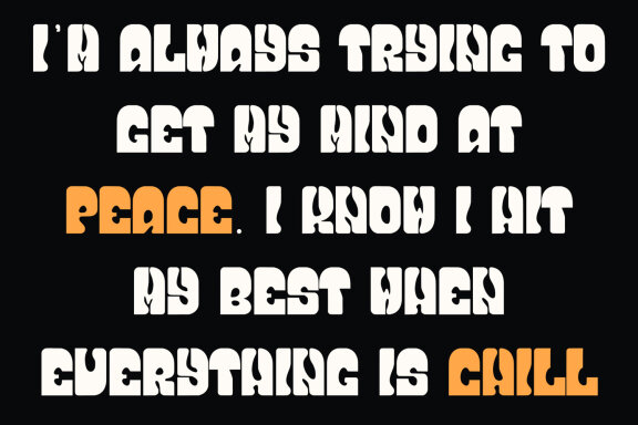 Vasche Decorative Display Font