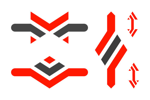 M E Pyramid - Free Logo Shapes