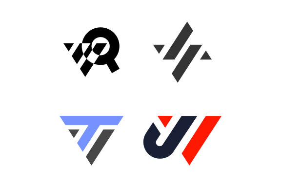 VQ AV TV JV - Free Logo Shapes