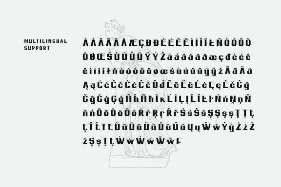 Ecomri - Serif Condensed Display Font
