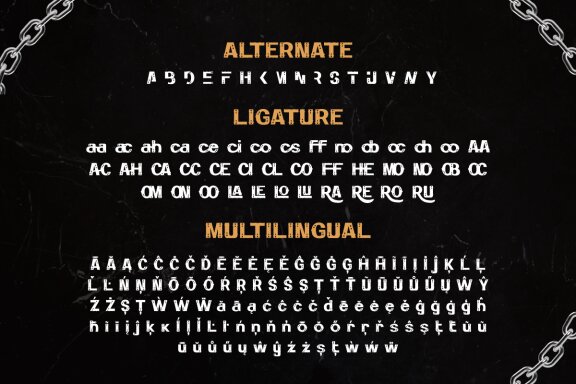 Mrecail - Retro Condensed Display Font
