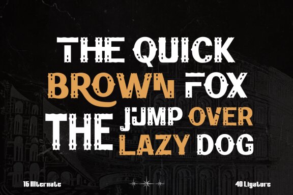 Mrecail - Retro Condensed Display Font
