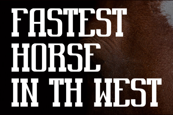 Western Sheriff Western FREE Font