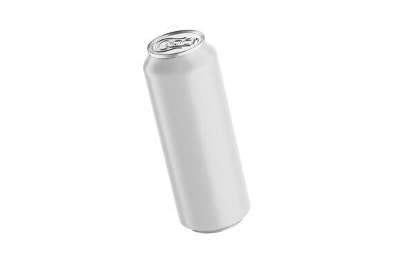 Aluminum Tin Soda Can Mockup for Cold Drinks Brand
