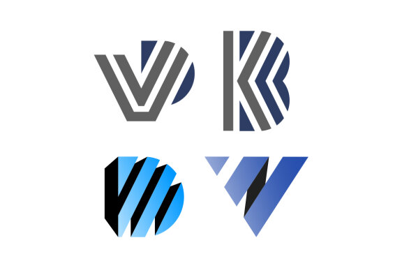 VD KB D V - Free Logo Shapes