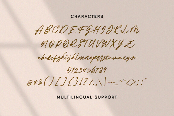 Clumsy Virginia - Handwritten Script Font