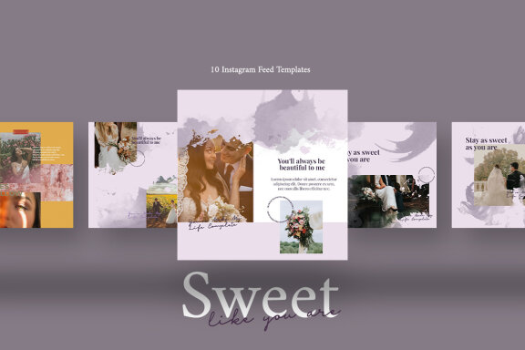 Wedding Photography - Instagram Post Template