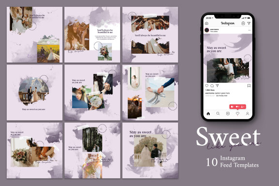 Wedding Photography - Instagram Post Template