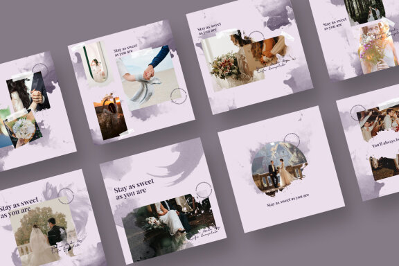Wedding Photography - Instagram Post Template