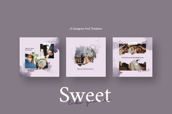 Wedding Photography - Instagram Post Template