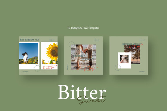 Bitter Sweet - FREE Instagram Templates