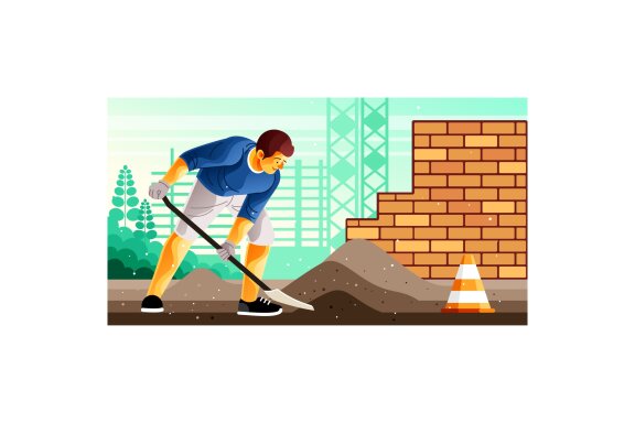 Construction Workers at Work